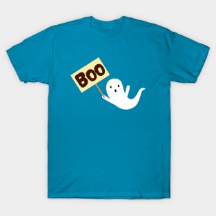 ghost boo halloween parody T-Shirt